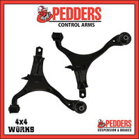 Pair of suspension control arms wishbones