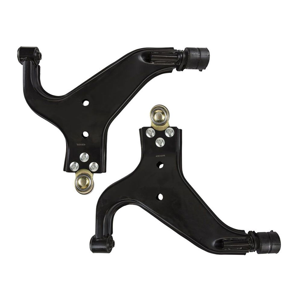 Pair of suspension control arms wishbones