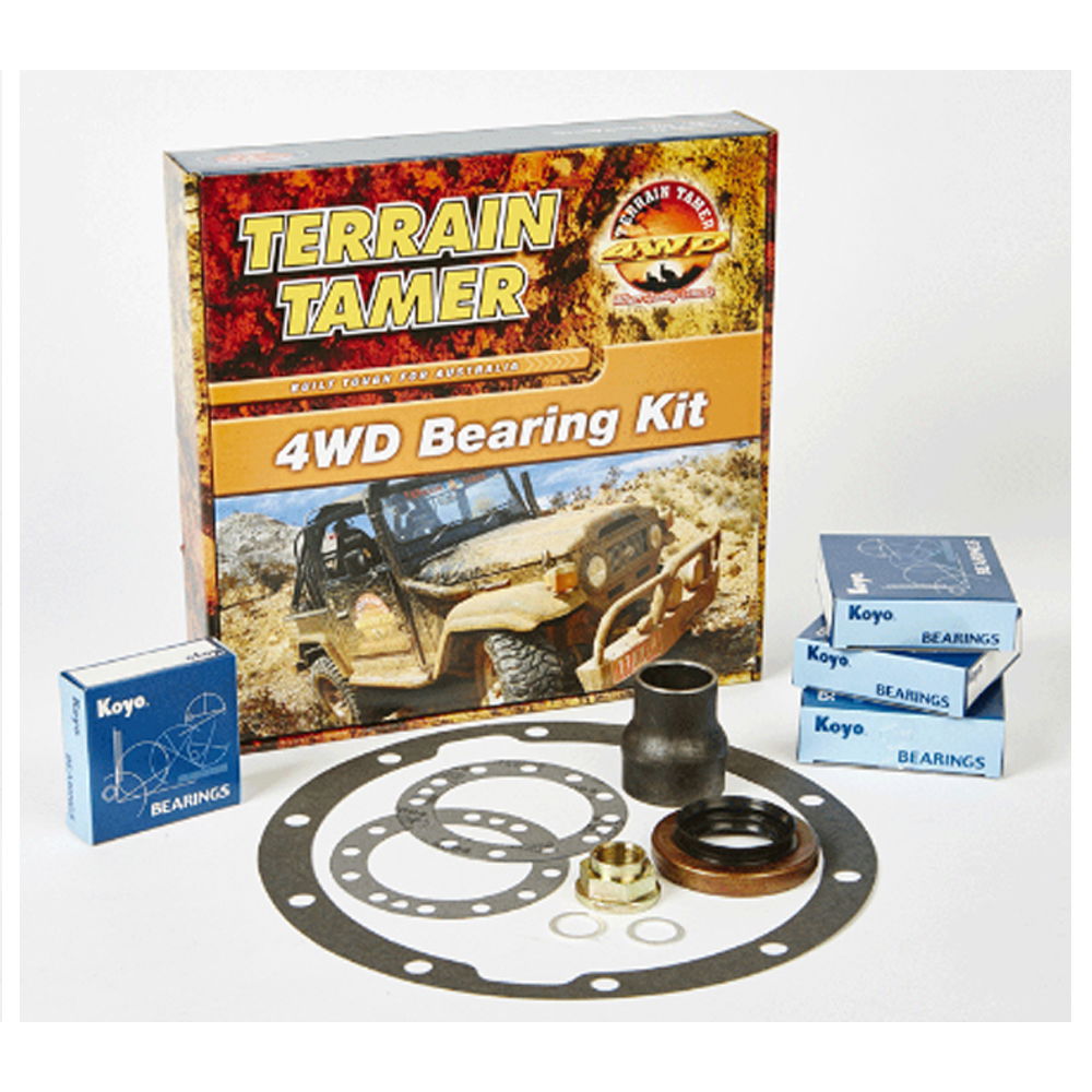 4x4 differential rebuild kit with bearings, seals, gaskets