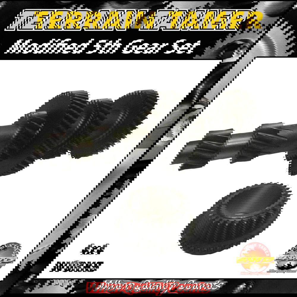 Custom ratio modified fifth gear transmission kit