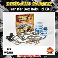 Transfer box rebuild kit including bearings gaskets seals
