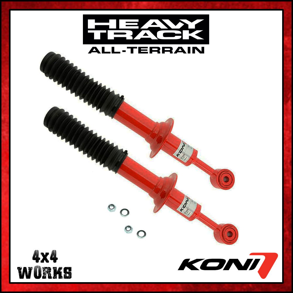 Set of heavy duty ride adjustable shocks and dampers for 4x4 models