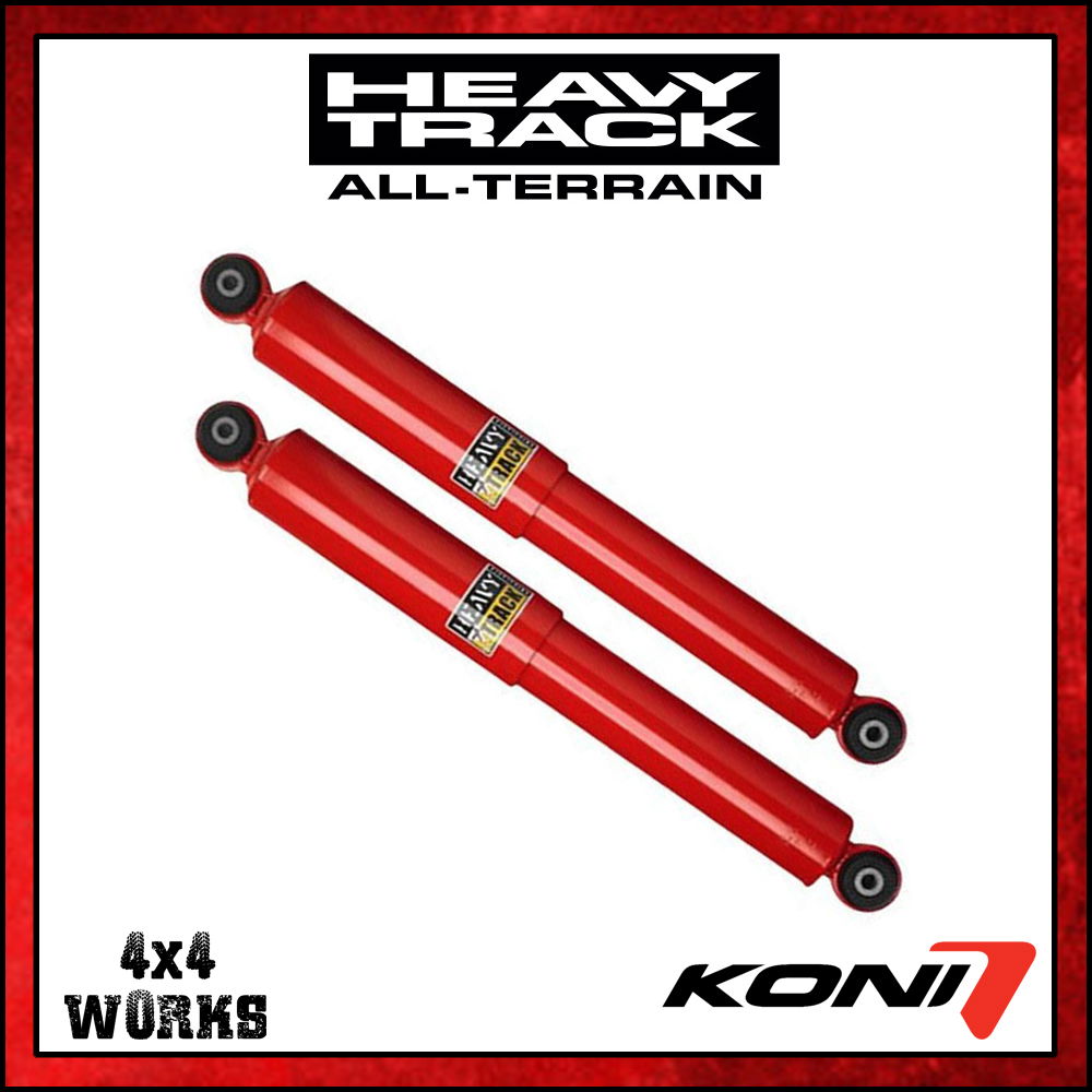 Set of heavy duty ride adjustable shocks and dampers for 4x4 models