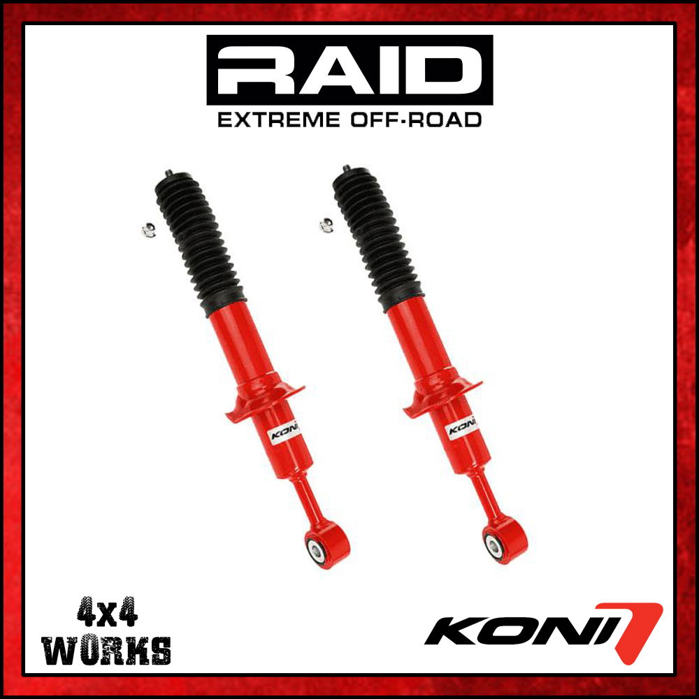 Set of 75mm diameter heavy duty shocks and dampers