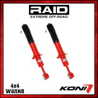 Set of 75mm diameter heavy duty shocks and dampers
