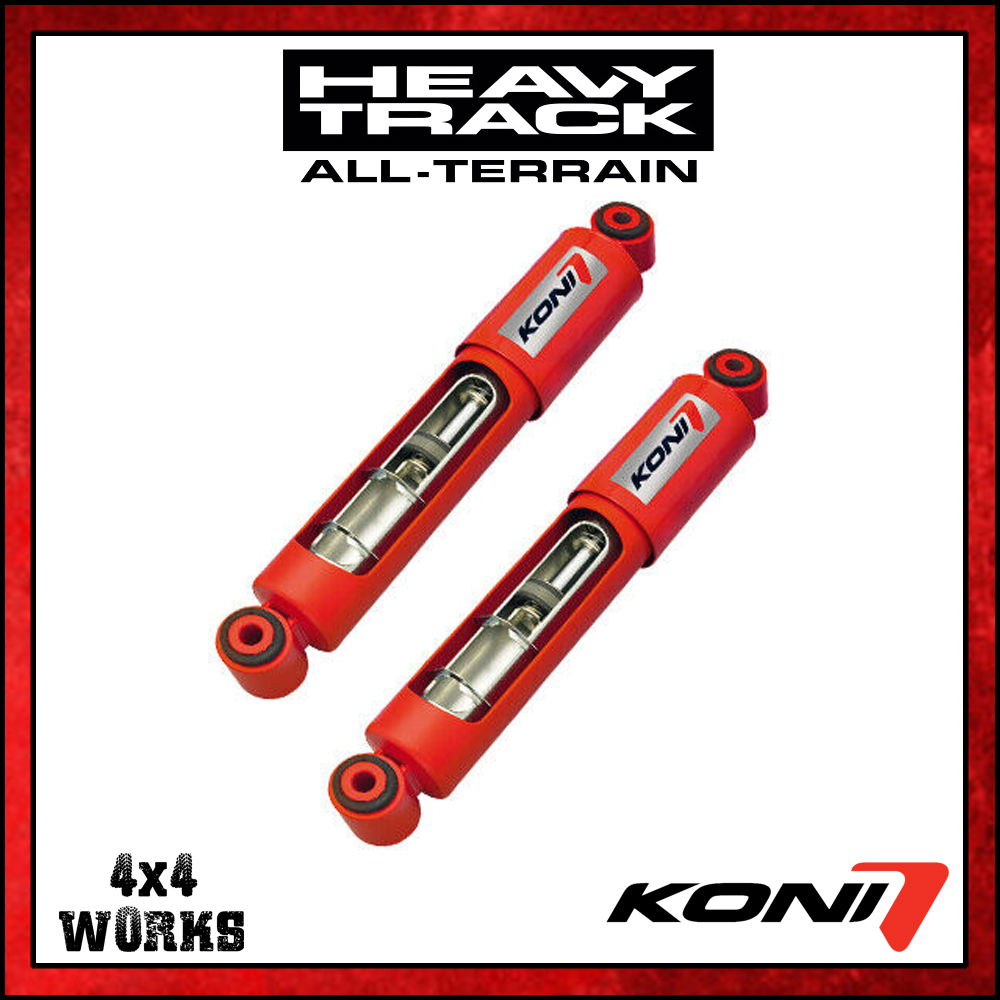 Set of heavy duty ride adjustable shocks and dampers for 4x4 models