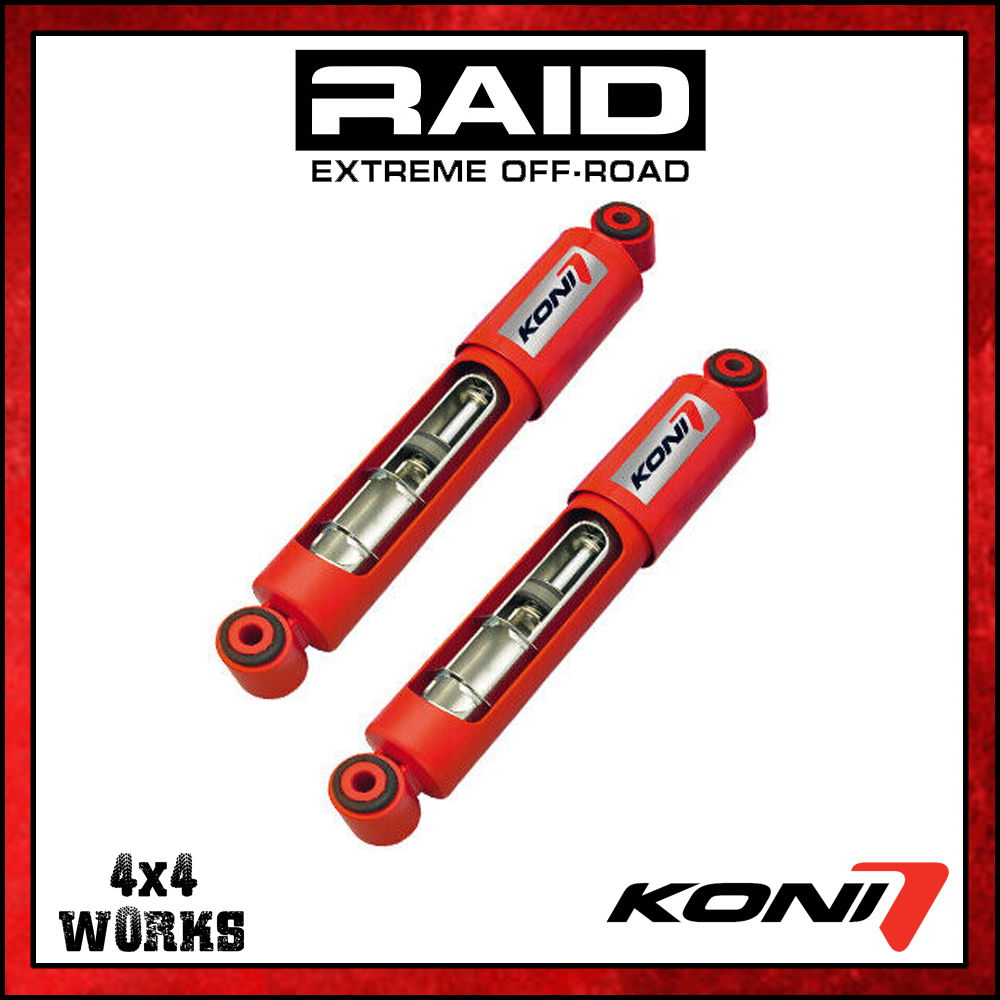 Set of 75mm diameter heavy duty shocks and dampers