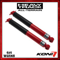 Set of heavy duty ride adjustable shocks and dampers for 4x4 models
