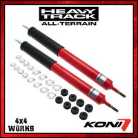 Set of heavy duty ride adjustable shocks and dampers for 4x4 models