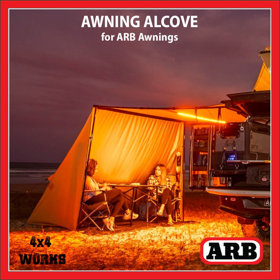 Deluxe Awning Alcove Shelter For 2.0m Awnings Wind Break for Tentbox Universal and Cargo Side Awning