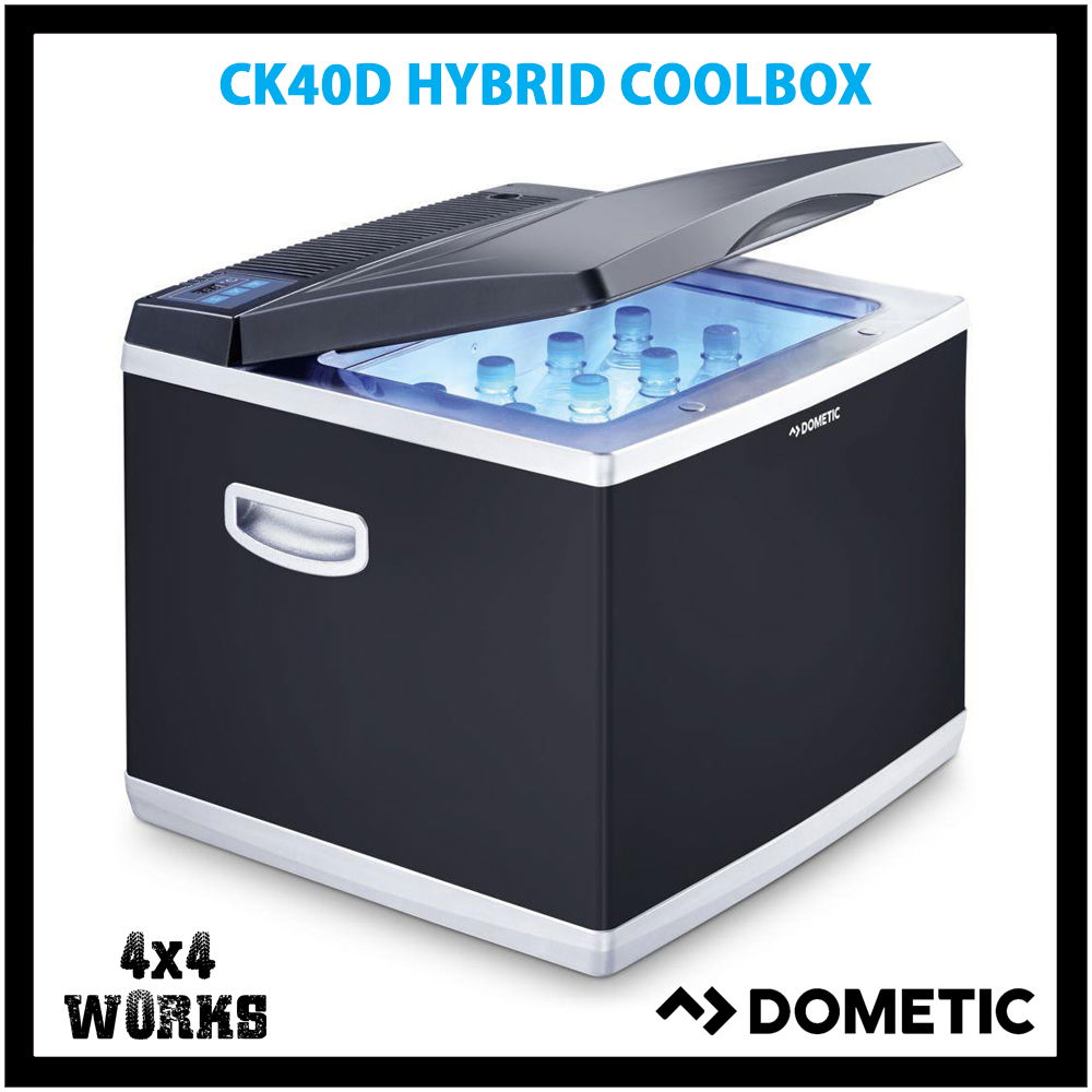 Hybrid fridge freezer 12v 240v black