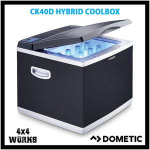 Hybrid fridge freezer 12v 240v black
