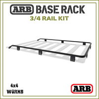 Roof Rack Guard Rail Front 3/4 Rail Kit 1255mm x 1285mm