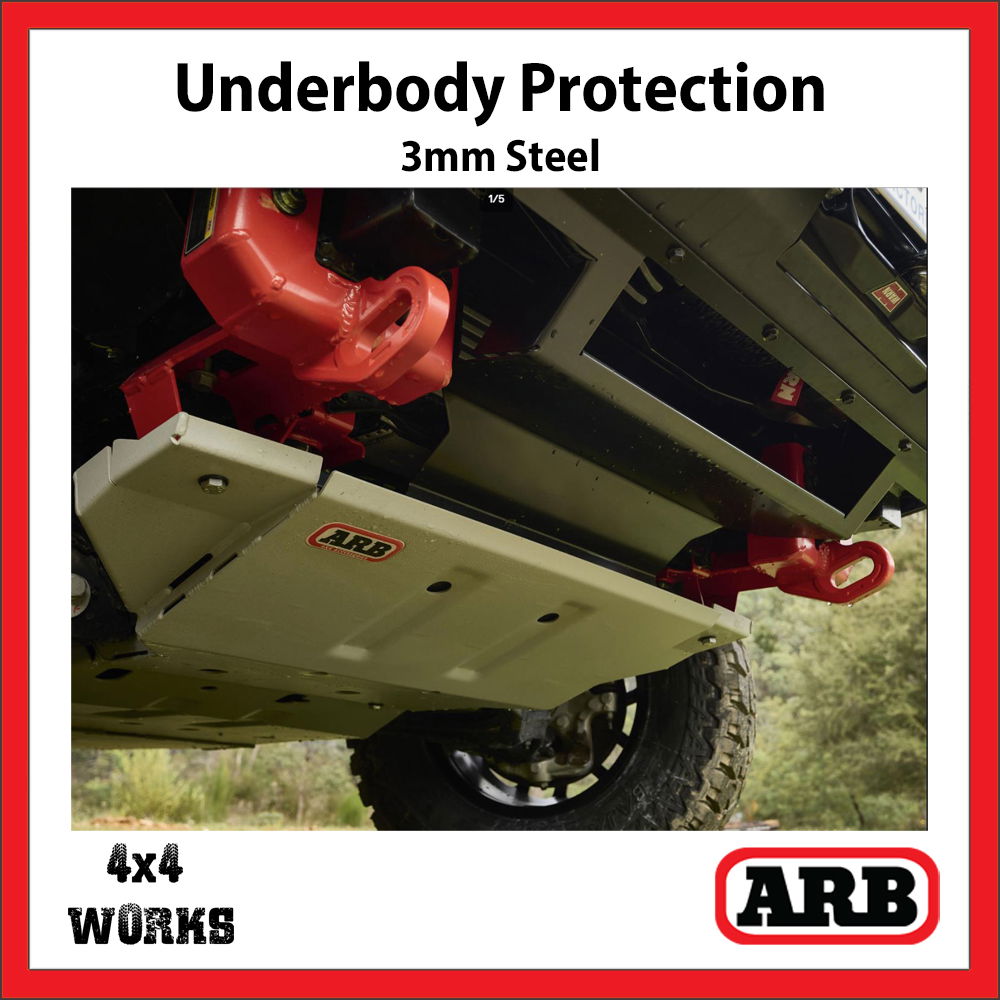 ARB Underbody Protection Kit UVP Ford Ranger T6.1 PX4 2022-on Bash 