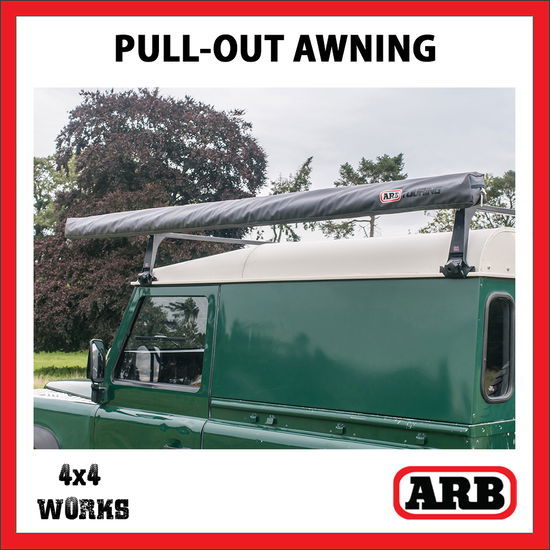 4x4 Pull-Out 4x4 Awning with Optional LED Lighting 2000x2500mm