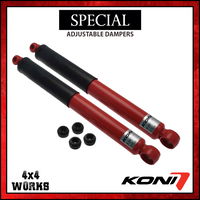 Set of ride adjustable shock absorbers, struts and dampers