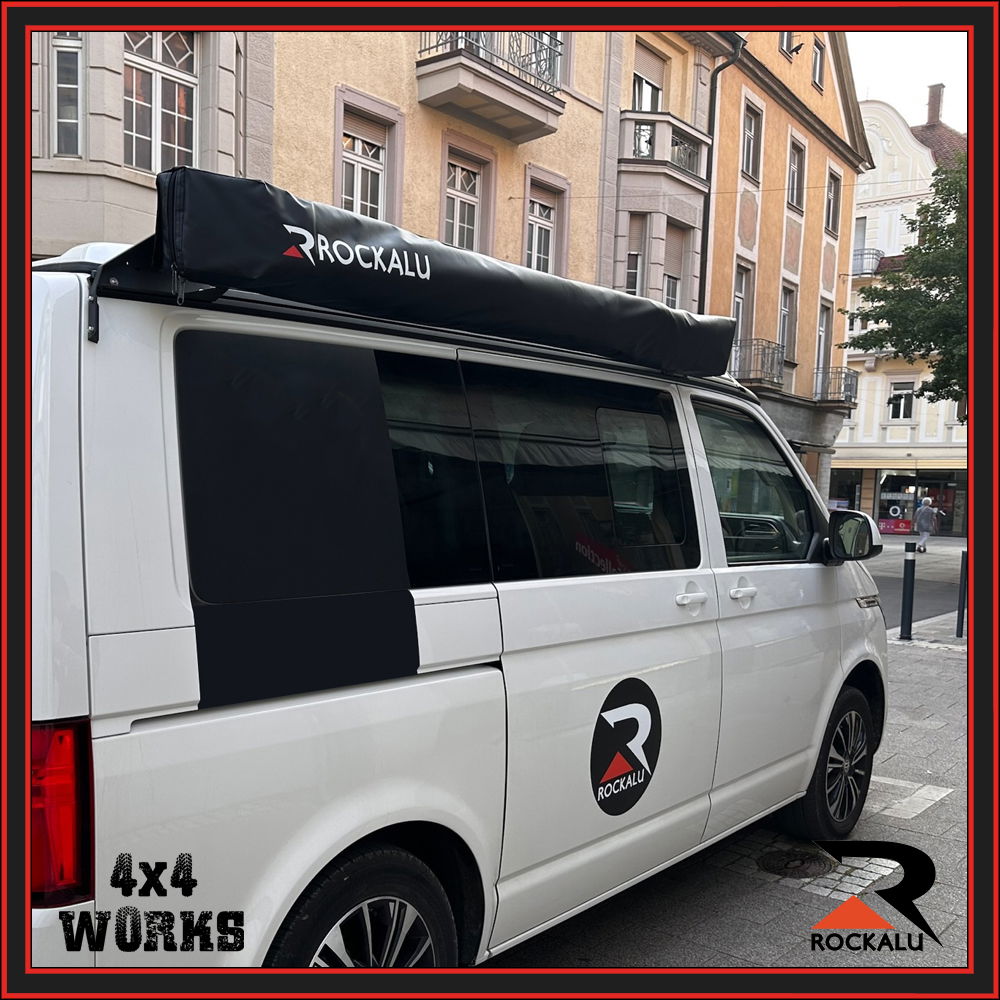 18 degree foxwing wraparound awning