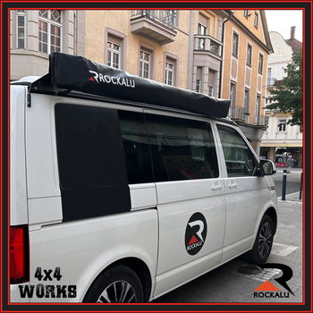 18 degree foxwing wraparound awning