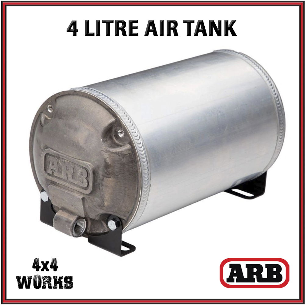 ARB 4 litre Aluminium Air Compressor Tank, 4-port - 4x4 Works