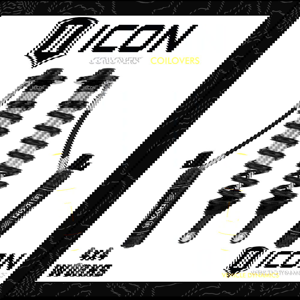 Icon suspension kit with shocks, springs, control arms and other options