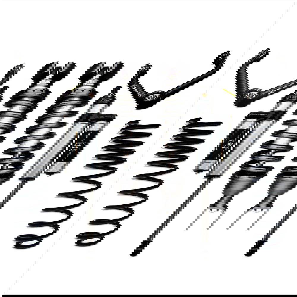 Icon suspension kit with shocks, springs, control arms and other options