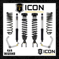 Icon suspension kit with shocks, springs, control arms and other options