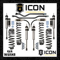 Icon suspension kit with shocks, springs, control arms and other options