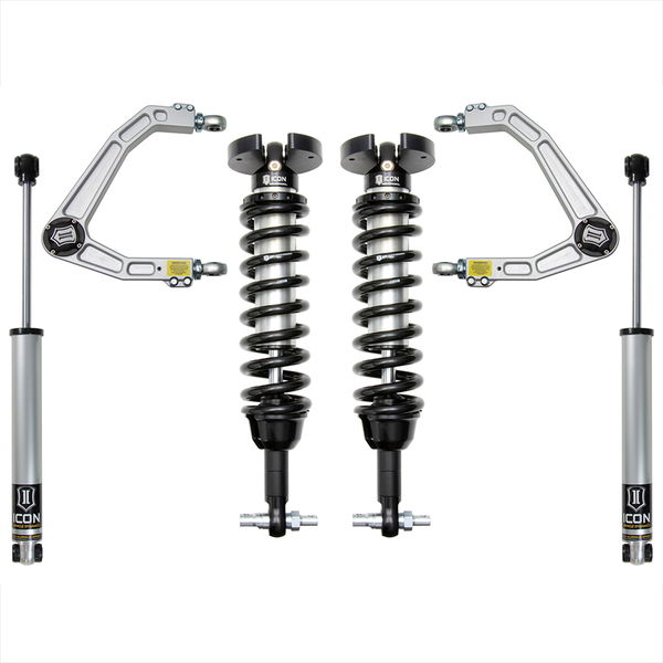 Icon suspension kit with shocks, springs, control arms and other options