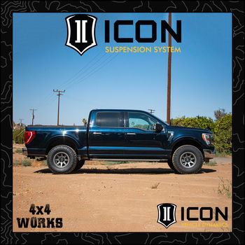Icon suspension kit with shocks, springs, control arms and other options