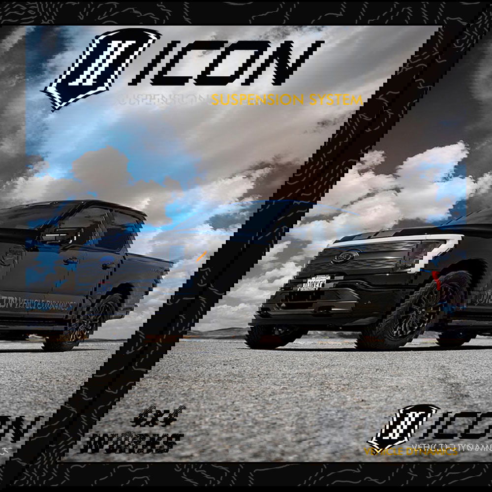Icon suspension kit with shocks, springs, control arms and other options