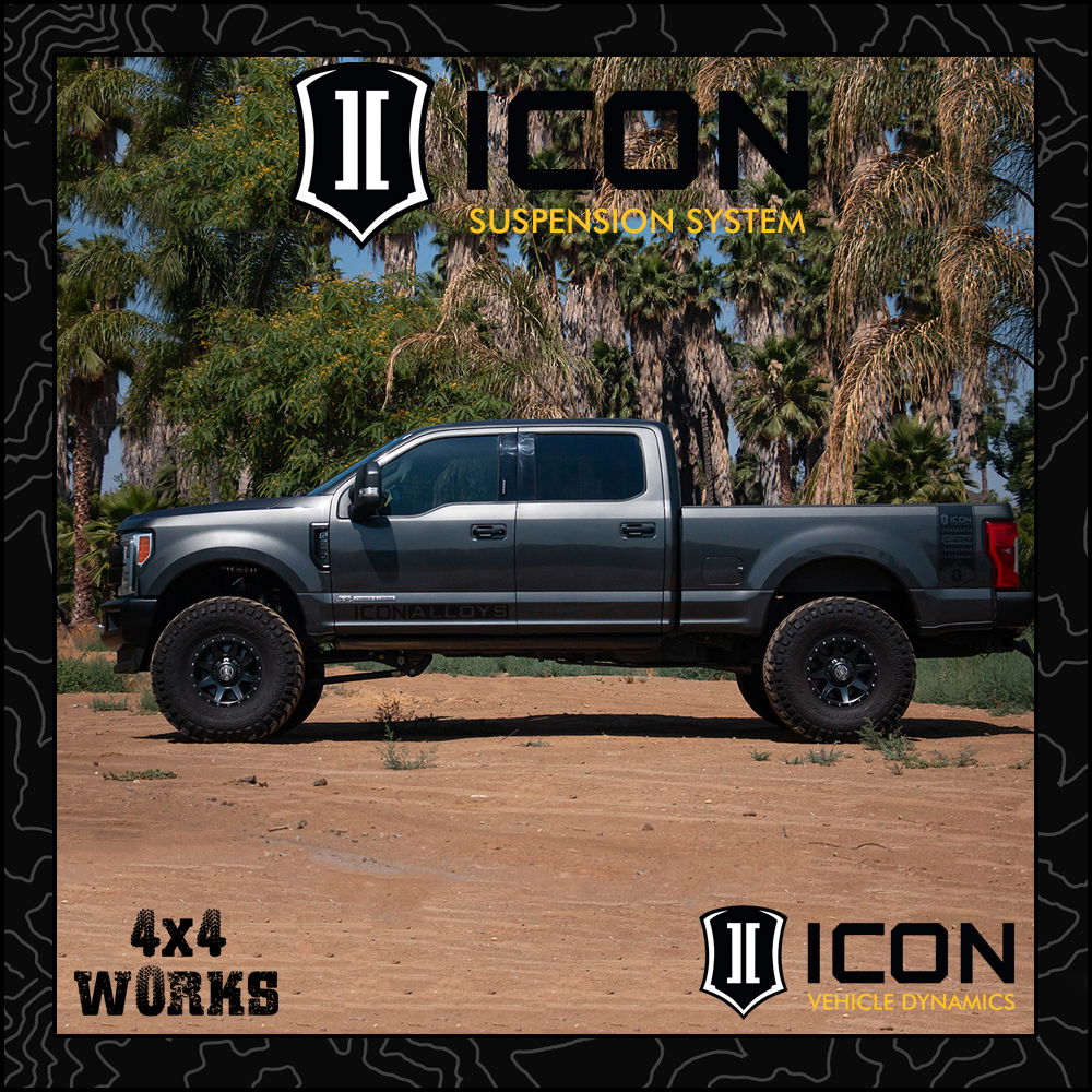 Icon Suspension System Ford F Series F 250 F 350 2017 22 Super Duty Stage 6 Lift Kit 4 To 55 2255