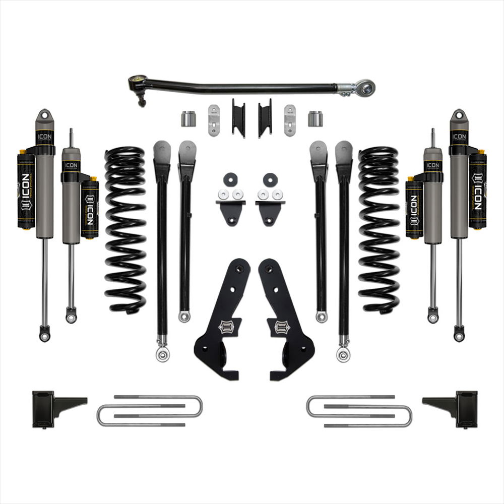 Icon Suspension System Ford F Series F 250 F 350 2020 22 Super Duty Stage 4 Lift Kit 45 4x4 1031