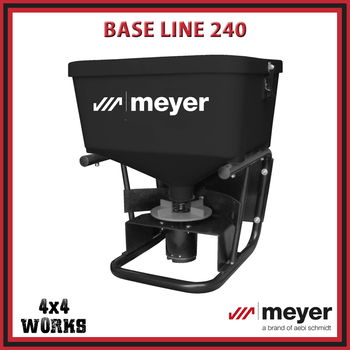 Meyer salt spreader and gritter forprivate and contract use