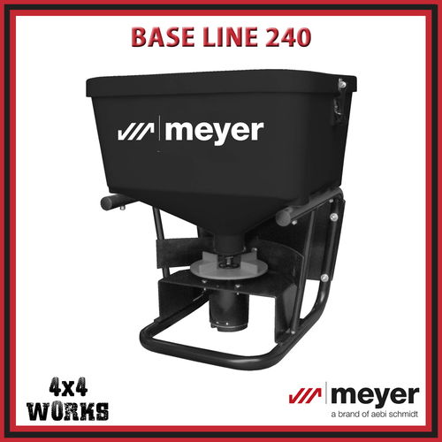 Meyer salt spreader and gritter forprivate and contract use