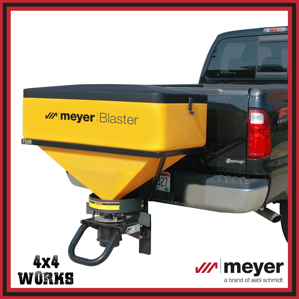 Meyer salt spreader and gritter forprivate and contract use