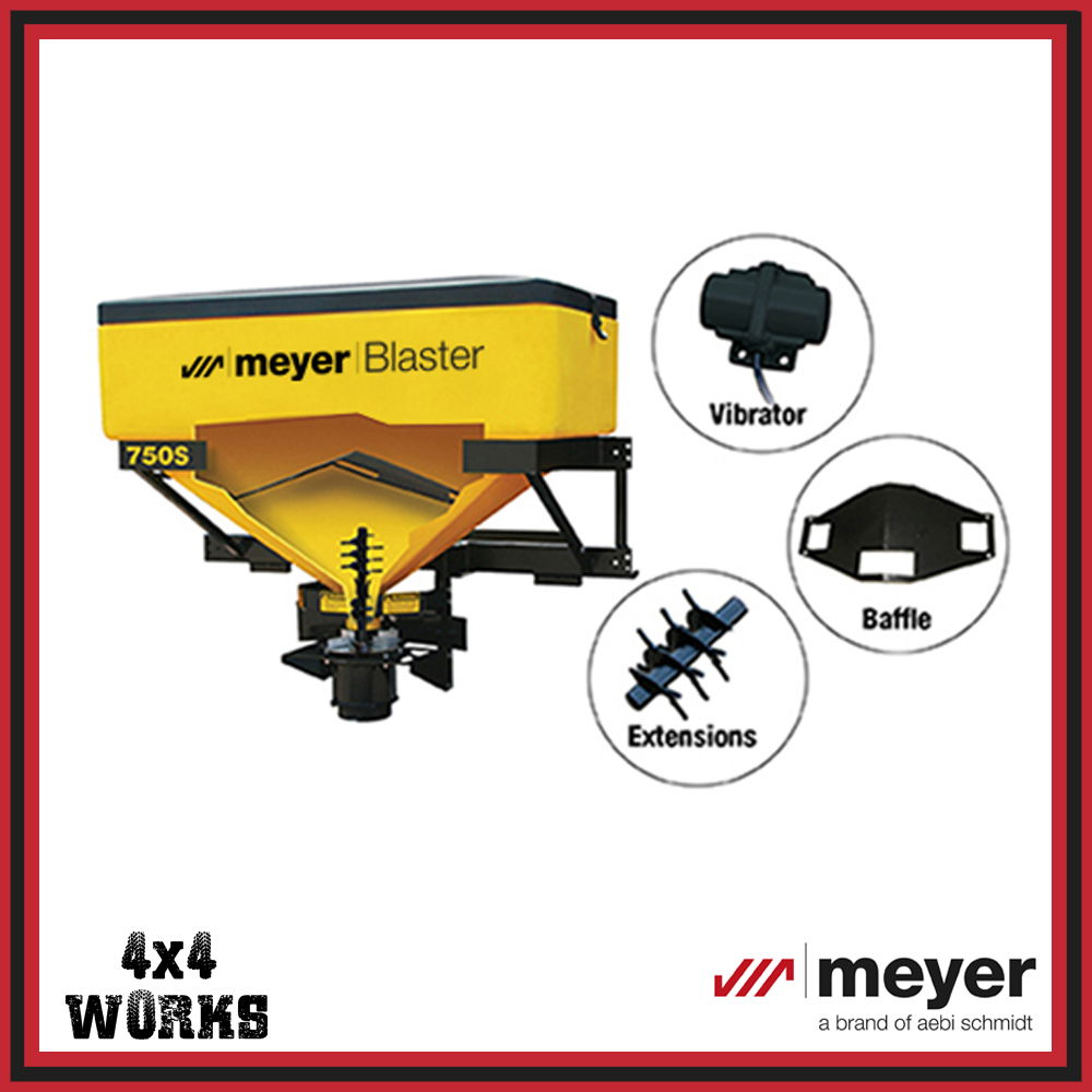 Meyer salt spreader and gritter forprivate and contract use