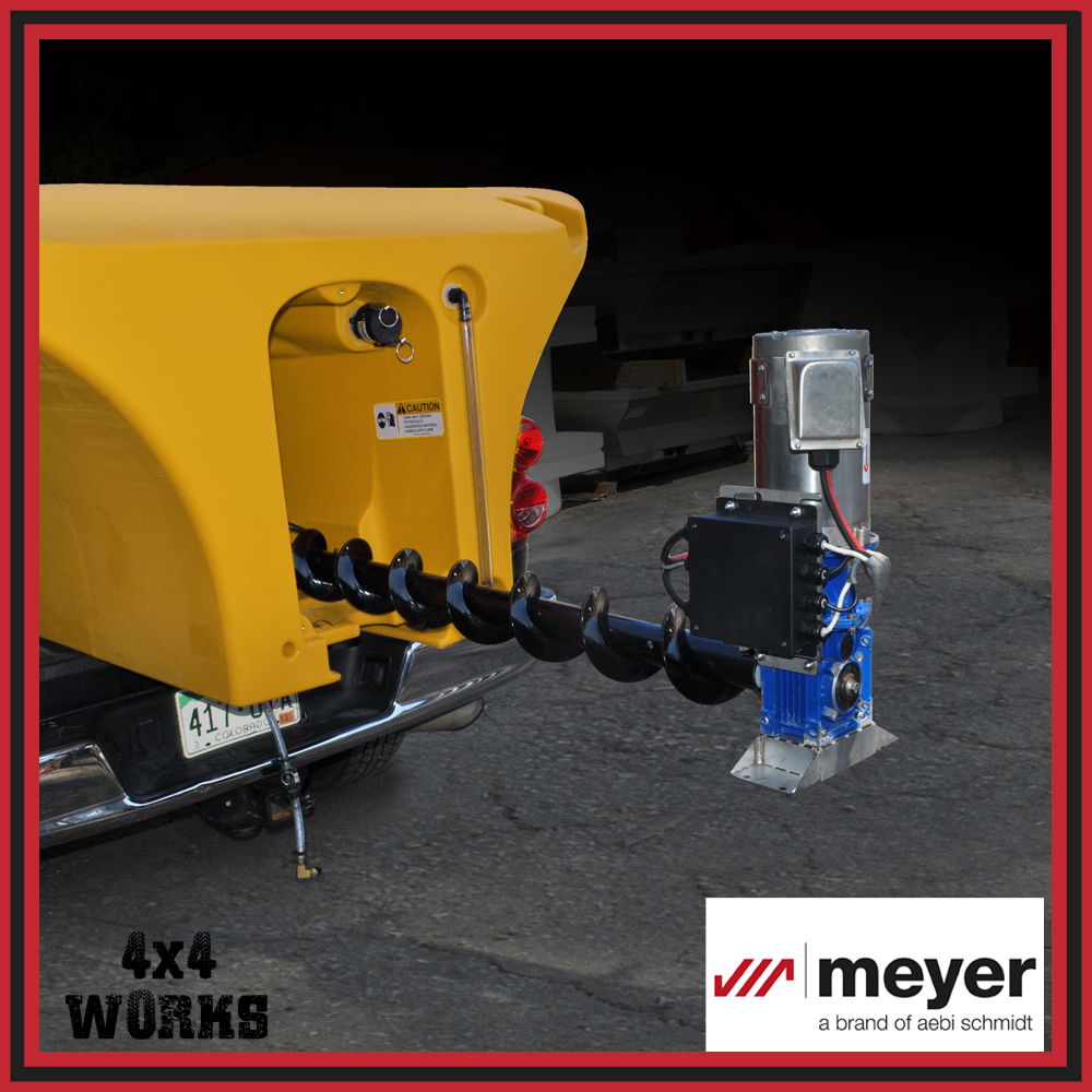 Meyer salt spreader and gritter forprivate and contract use