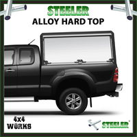 Aluminium alloy commercial hard top with roller shutter option