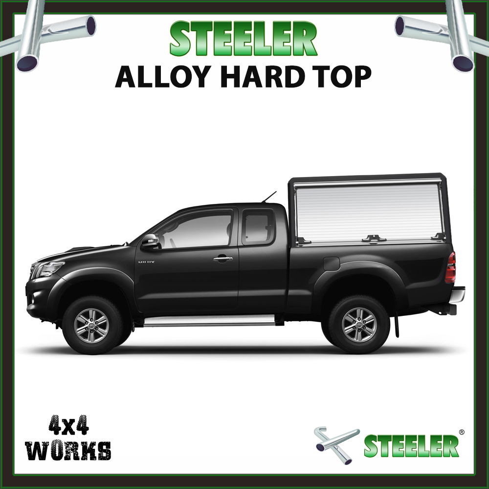 Aluminium alloy commercial hard top with roller shutter option