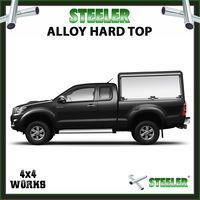 Aluminium alloy commercial hard top with roller shutter option