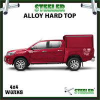 Aluminium alloy commercial hard top with roller shutter option