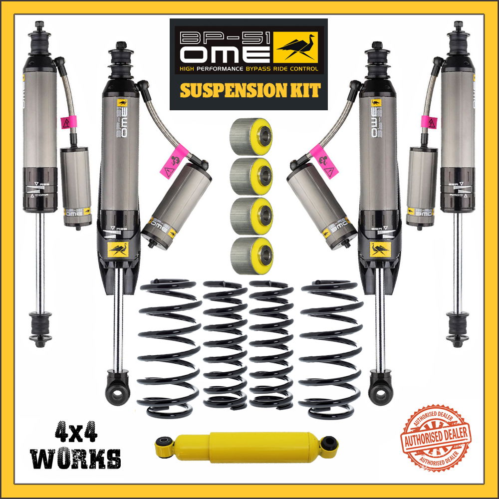 Old Man Emu OME Ultimate BP-51 Suspension Lift Kit Toyota Land Cruiser ...