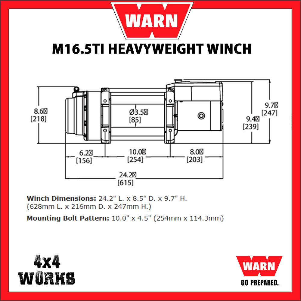 Electric Winch Kit with Steel Rope