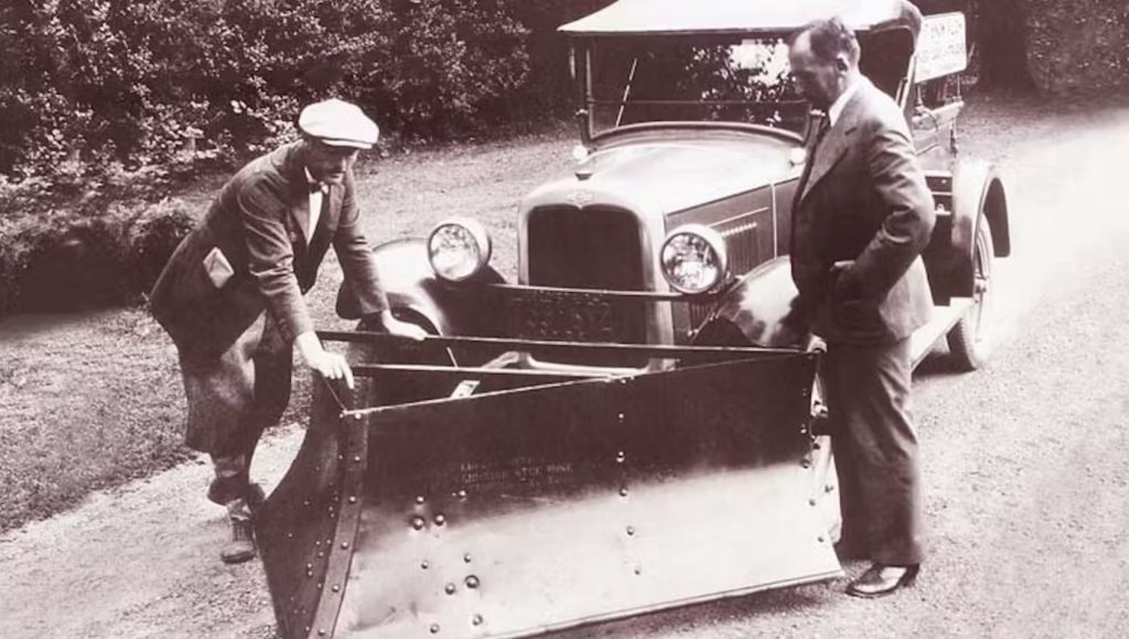 Historic Meyer snow plough