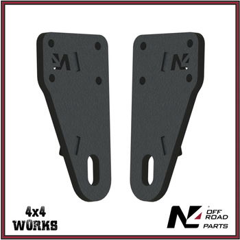 Vehicle towing and recovery points black