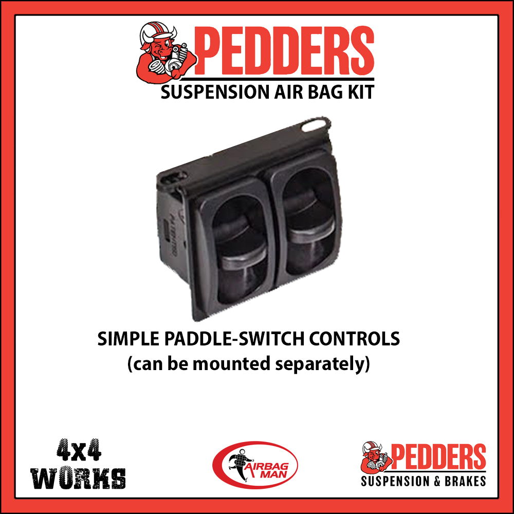 Suspension lift kit with springs, shock absorbers, optional air bags