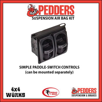 Suspension lift kit with springs, shock absorbers, optional air bags