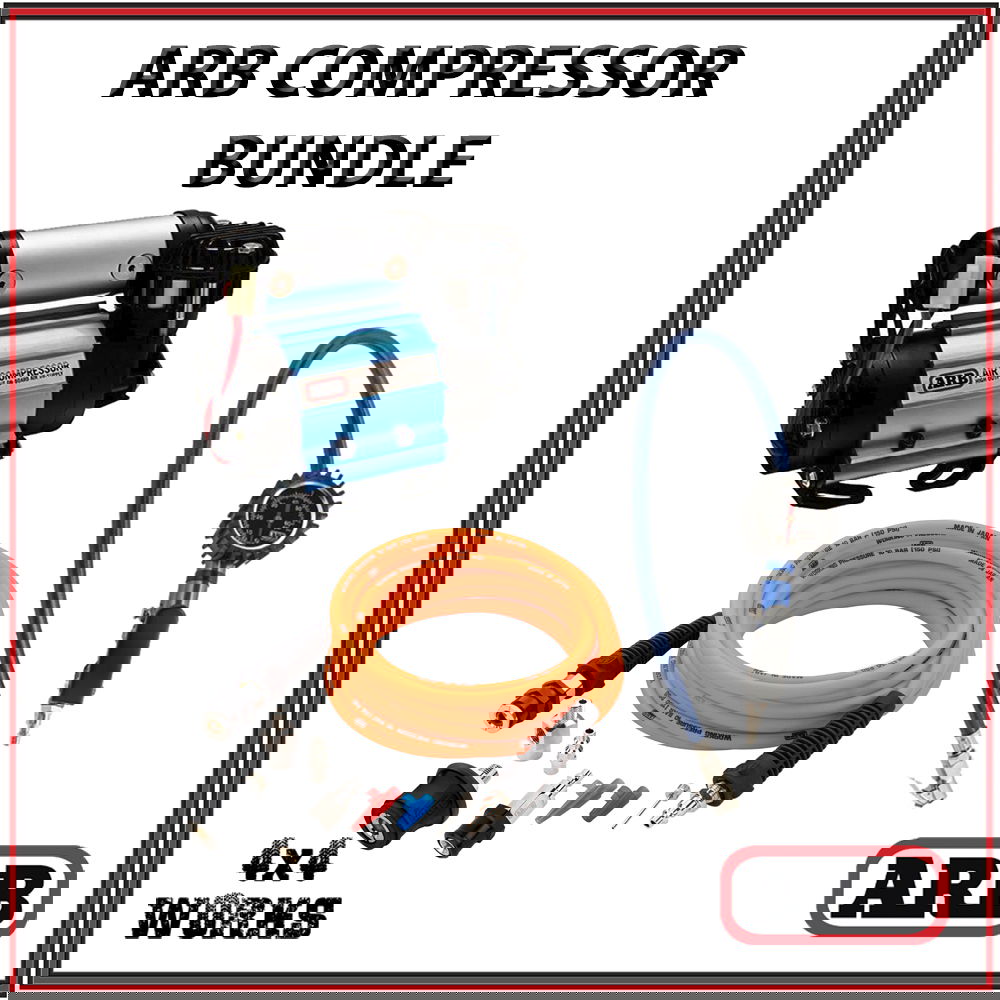 High Output Air Compressor Inflation Kit Bundle 12v