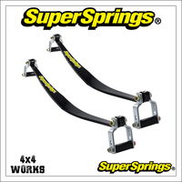 Helper springs for heavy vehicles