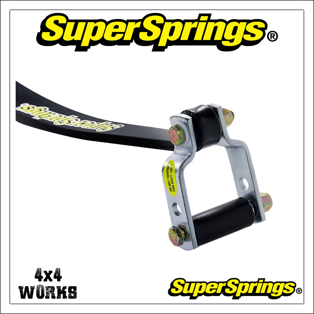 Helper springs for heavy vehicles